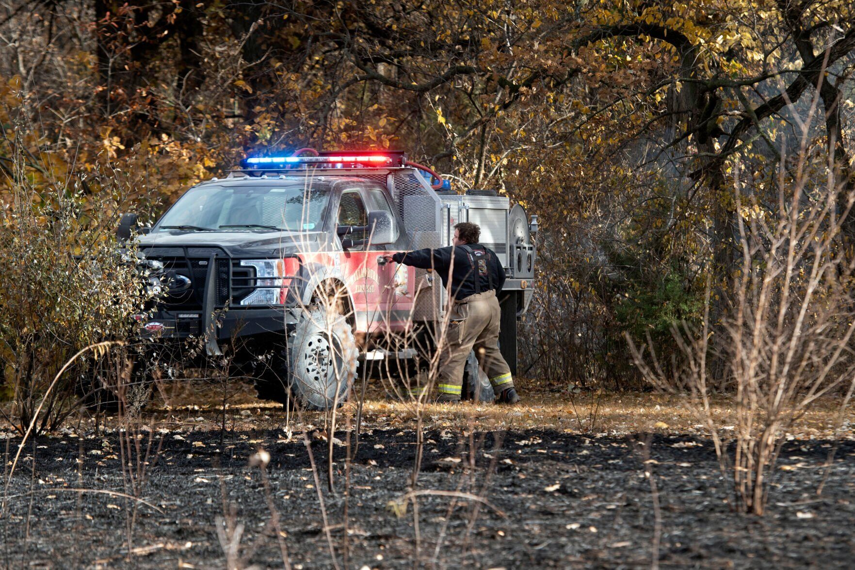 Grass fire, 10.24